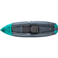 Plástico doble inflable canoa kayak 3 persona