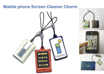 Washable And Durable / Softer And Non Toxic Pvc Mobile Phone / Cell Phone Screen Cleaner