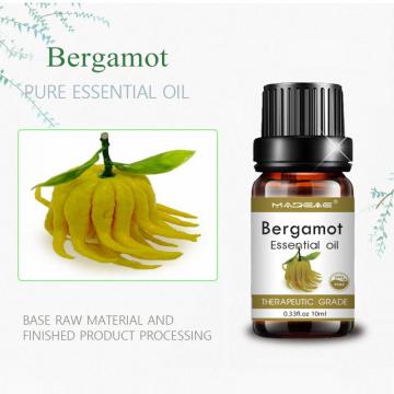 Óleos cítricos aromáticos de óleo essencial de bergamota 10ml privado