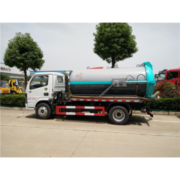 Xe tải hút bể phốt chân không Dongfeng 1000 gallon