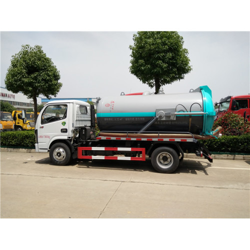 Camions de fosses septiques sous vide Dongfeng 1000 gallons