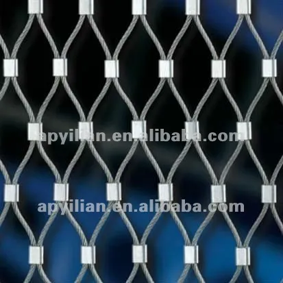 MT stainless steel decorative ferrule wire rope mesh best price