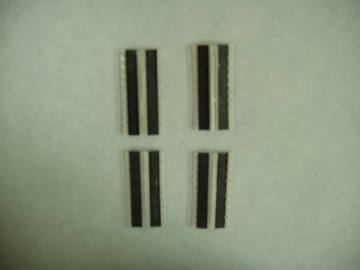 Black double splice tape