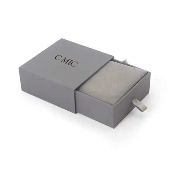 Custom Christmas Jewellery Drawer Gift Packaging Paper Box