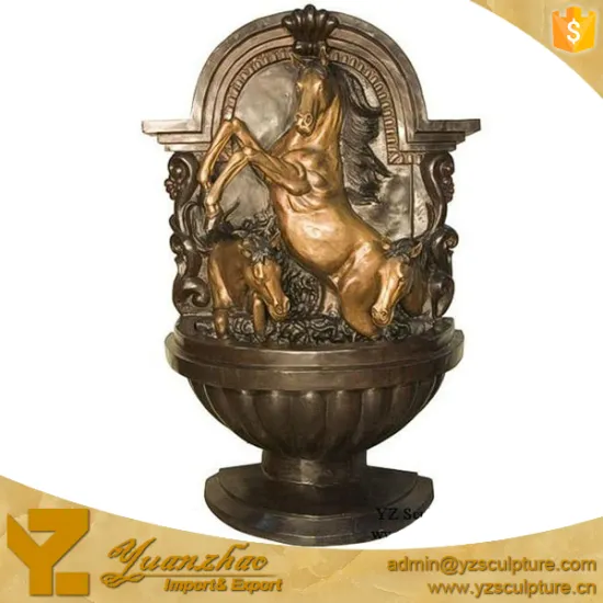 Wall fountain,Bronze Horse Fountain(GBF-A003)