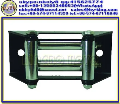 Warn winch fairlead , 4-way superwinch fairlead , utv universal fairlead roller