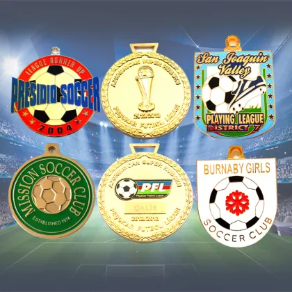 5K marathon running medal with ribbon