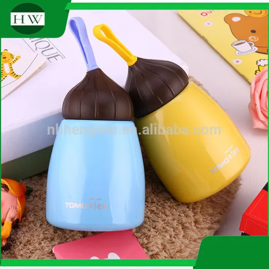 colorful mini portable double walled mug stainless steel cup vacuum tube sealed travel drinking water bottle