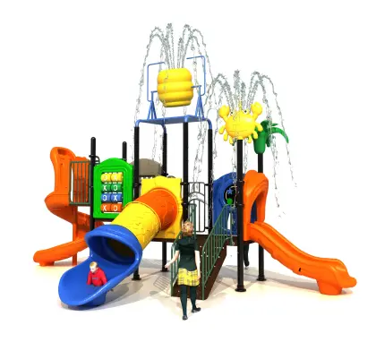 EJPLAY Outdoor Park Play Structures and Water Playground Equipment