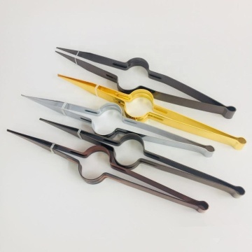 China factory wholesale hookah accessories gadget large size stainless steel hookah tweezers shisha hookah charcoal tongs