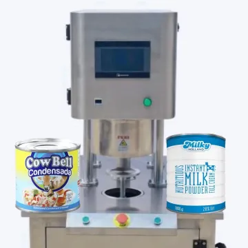 High Speed Semi-Automatic Vacuum Nitrogen Filling Sealer Machine for Canned Tuna