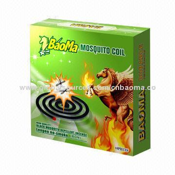 Mosquito Repellent with Burning Time Ranging from 8 to 12 Hours