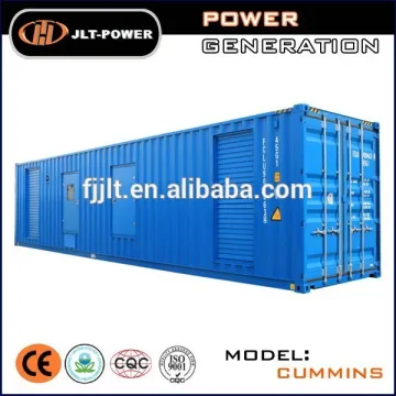 Three phase Soundproof container 1000 kva generator price with branded engine