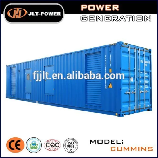 Three phase Soundproof container 1000 kva generator price with branded engine