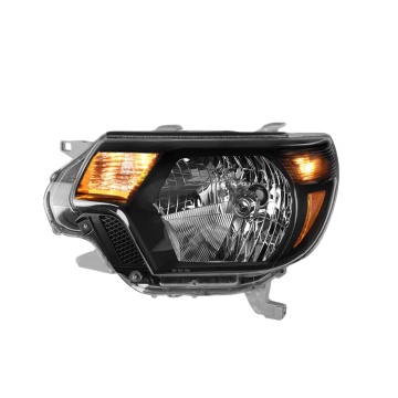 Auto Car Part Headlight Lighting Systems for Toyota Tacoma 2012-2015 on Black Background