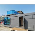 Casa de cápsula espacial con construcción modular
