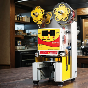 Machine de scellage à thé à bulles automatiques pour le jus et la gelée de yaourt