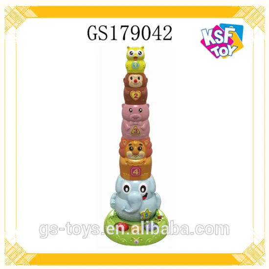 Circus Stacker Learning Machine With Light And Music