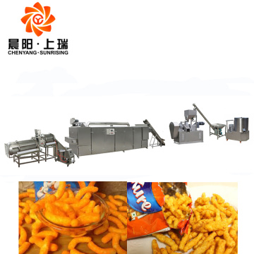 Nik naks máquina de procesamiento de cheetos kurkure