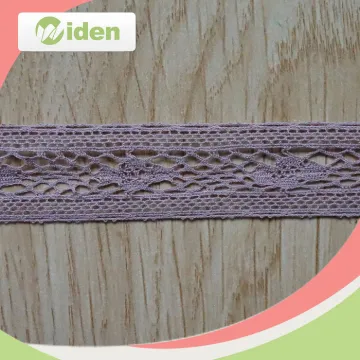 China 2.6 CM Fancy Gpo Lace Design Cotton Baby Lace