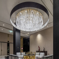 Project lobbyglass chandelier pendant light