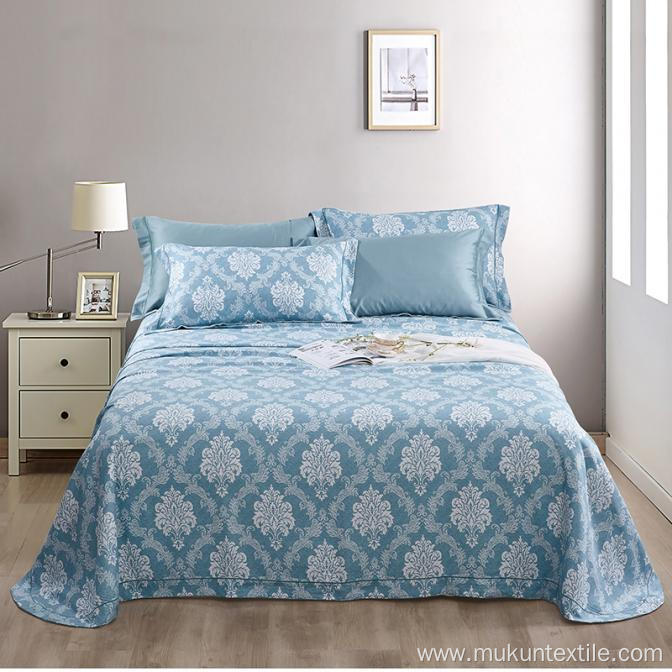 Printed bamboo sheets set bedding sets luxury