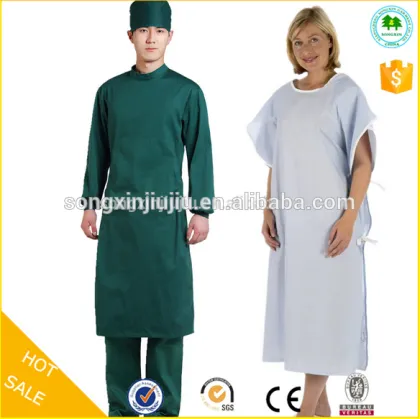 2015 High Quality Patient Gown, Hospital Gown, Hospital Clothing Patient Gown