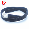 Heat resistant 200° high temperature 24AWG parallel soft silicone wire 2pin 4pin 5pin black multi-core soft silicone wire