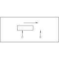 Tipo de ação bidirecional com terminal de conector de manga