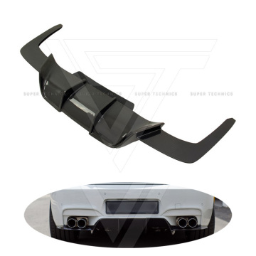 Diffusore posteriore in fibra di carbonio in stile vorstein per BMW M6 2011-2016