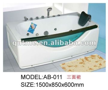 2016 hot sale whirlpool bathtub spa pool free standing