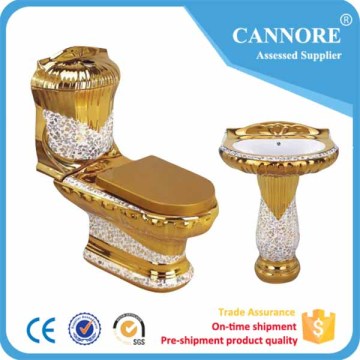 Sanitary Ware Ceramic Bathroom Suit For Luxury Hotel