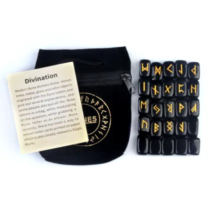 Wholesale Tiger Eye Rune Set: High-Quality Stone Rune Set from India Gemstone Exporter