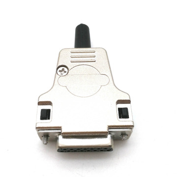 D-Sub 9 pino de 45 graus Conector feminino