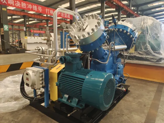 The working principle of a diaphragm compressor