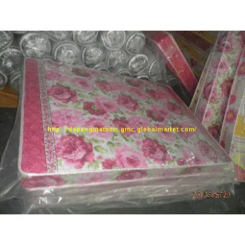 Soft continuous spring mattress