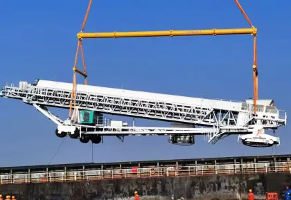 Mobile Ship Loader & Stacker: Coal, Salt, and Soybean Handling Solutions