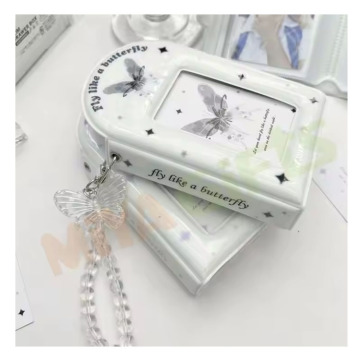 Custom Kpop Photo Album and Photocard Holder - 3.5 Inch Mini Top Half-circle Storage