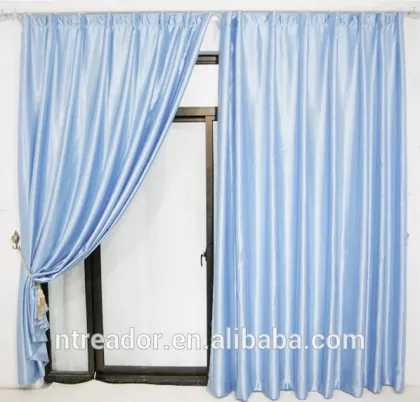 satin curtain wedding decoration living room decoration