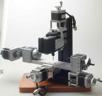 Vertical Mini Metal CNC Drilling and Milling Machine for DIY Tools (CZ20005MTF)