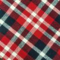 Tessuto per cappotti dal design scozzese alla moda in lana