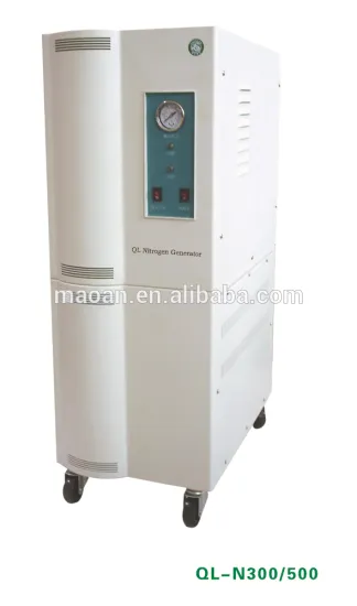 Mobile Nitrogen Generator used in laboratory QL-N500 with wheel