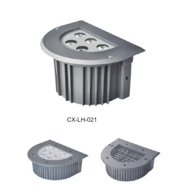 Semicircular Stainless Steel LED Underground Lamp