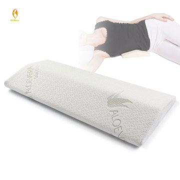 Waschbarer langsamer Rückprall Lendenkissen Memory Foam Triangle orthopädisches Kissen für die Rückenstütze