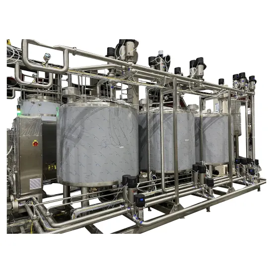 Dairy Processing Machine for Pasteurized Milk Production