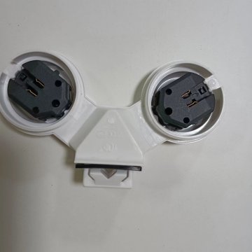 VDE Onaylı PBT PC Vücutu İkiz Su Geçirmez G13 LAMP TUTUCU ÜLK HENGDA