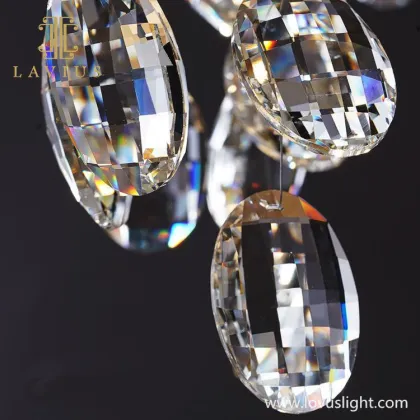 White simple villa chandelier custom villa chandelier