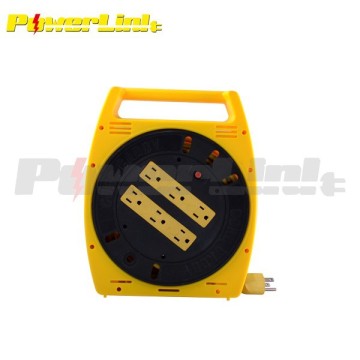 S80414 European Cable Reels 2-Socket Cable Reels W/CEE plug&sockets