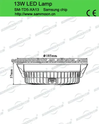 Samsung 5'' 13W Led Downlight For Hotel Office Lighting