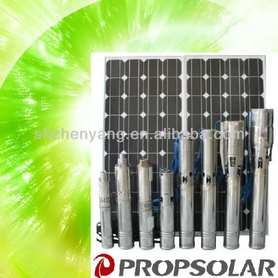 China 3 inch solar water pump irrigation for agriculture(include solar panel) with 0.7CBM/H 26M